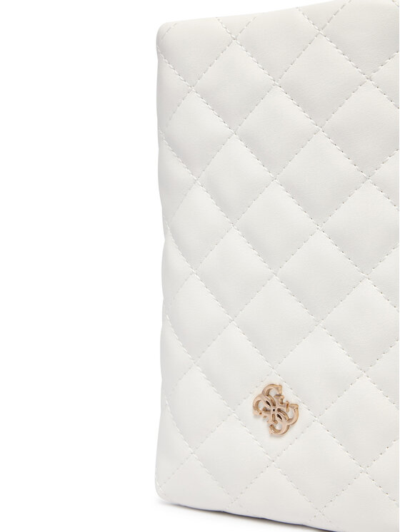 Guess Guess Torebka na telefon J6BZ02 W3953 Kremowy