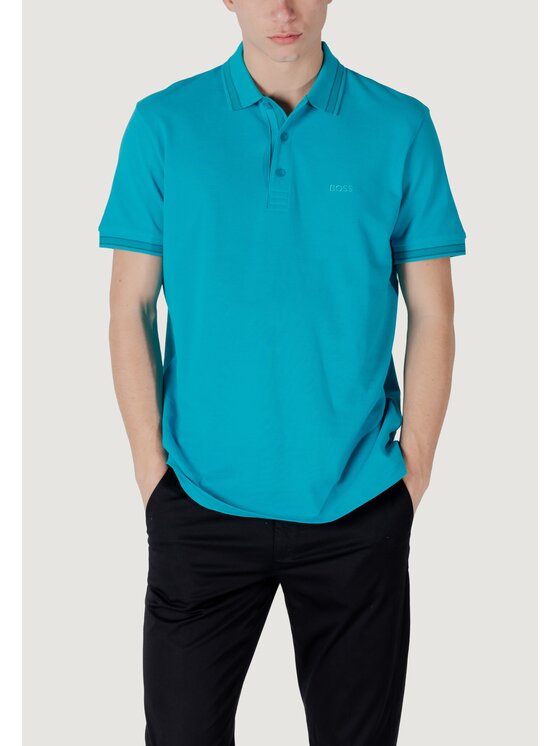 BOSS BOSS Polo 10241663 Blu To Fit