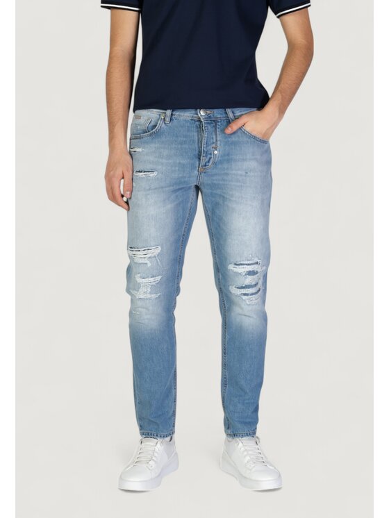 Jeansy, rozmiar W33, Niebieskie, ARGON SUPER LIGHT ANKLE LENGHT FIT