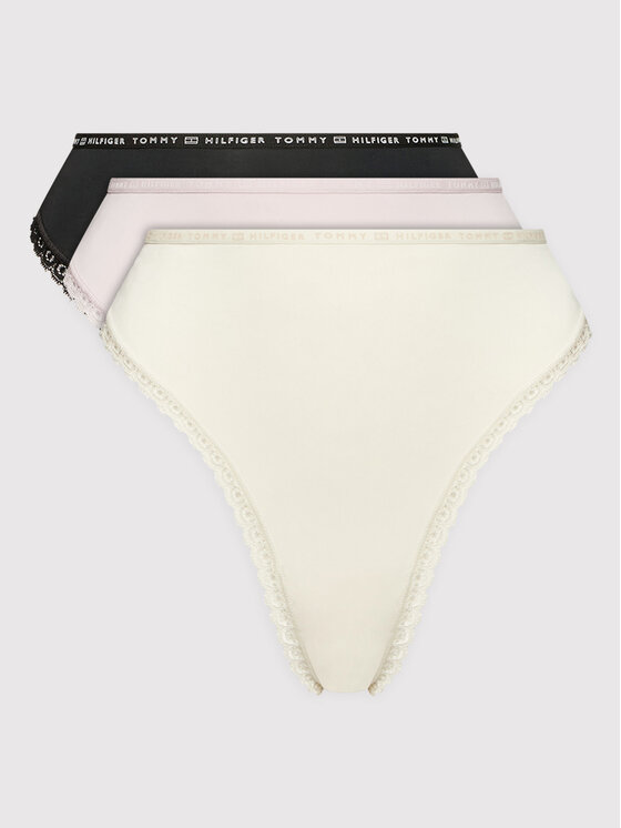Tommy Hilfiger Tommy Hilfiger Komplet 3 par fig klasycznych 3p UW0UW02825 Kolorowy