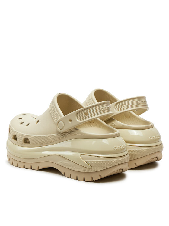 Crocs Crocs Šlepetės Classic Mega Crush Clog 207988 Smėlio