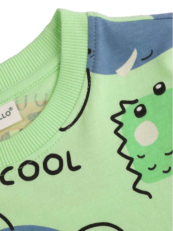 Coccodrillo Coccodrillo T-shirt WC5143208VBD Zelena Regular Fit