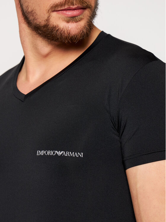 Emporio Armani Underwear Emporio Armani Underwear Tricou 110810 CS719 00120 Negru Slim Fit