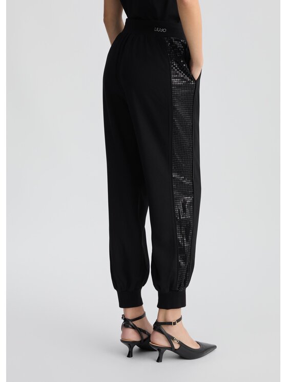 Liu Jo Liu Jo Pantaloni di tessuto TA5264TS42303195 Nero Regular Fit