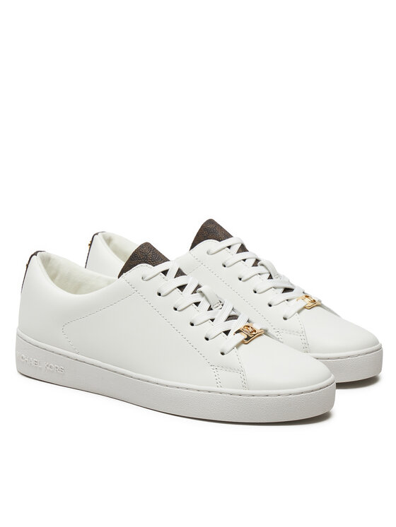 MICHAEL Michael Kors MICHAEL Michael Kors Снікерcи Keaton Lace Up 43R4KTFS2L Білий
