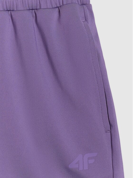 4F 4F Pantaloncini sportivi 4FWAW25TFSHF1038-53S Verde Regular Fit