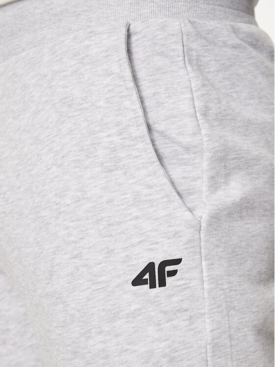 4F 4F Donji dio trenerke 4FWMM00TTROM0942 Siva Regular Fit