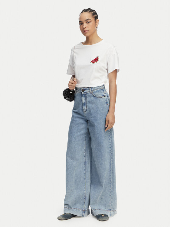 Liu Jo Liu Jo Тишърт WA6414 JS923 Бял Regular Fit