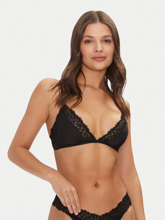Calvin Klein Underwear Calvin Klein Underwear Podprsenka Bralette 000QF7828E Černá