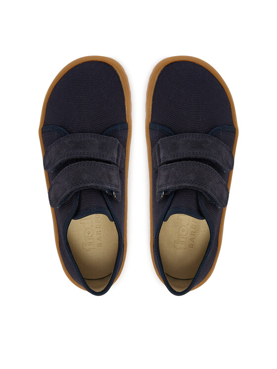 Froddo Froddo Kapcie Barefoot Canvas G1700440-2 D Granatowy