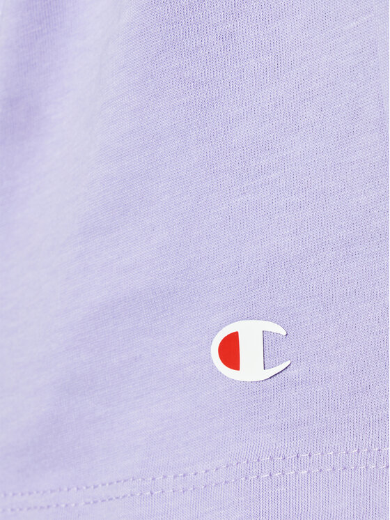 Champion Champion Набір футболка і спортивні шорти 404397 Фіолетовий Custome Fit