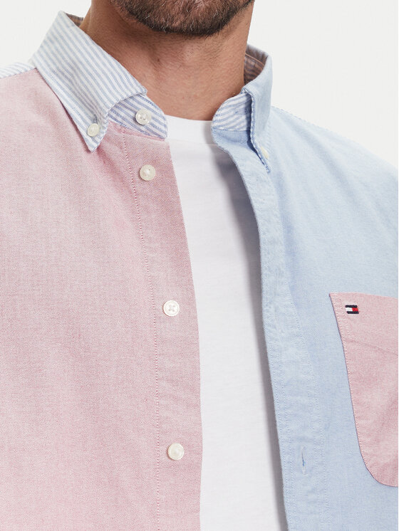 Tommy Hilfiger Tommy Hilfiger Риза Amarican MW0MW40576 Цветен Regular Fit