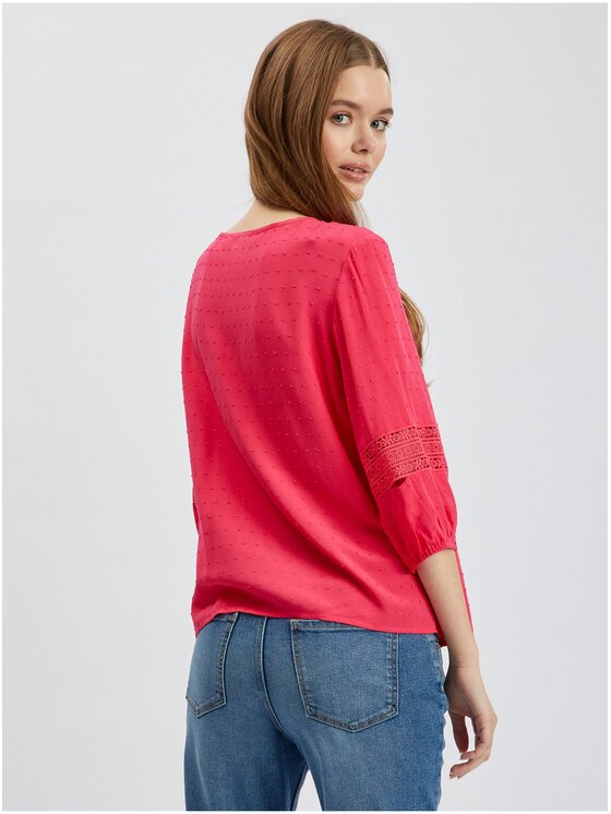 Orsay Orsay Bluzka 631031324000__38 Czarny Regular Fit
