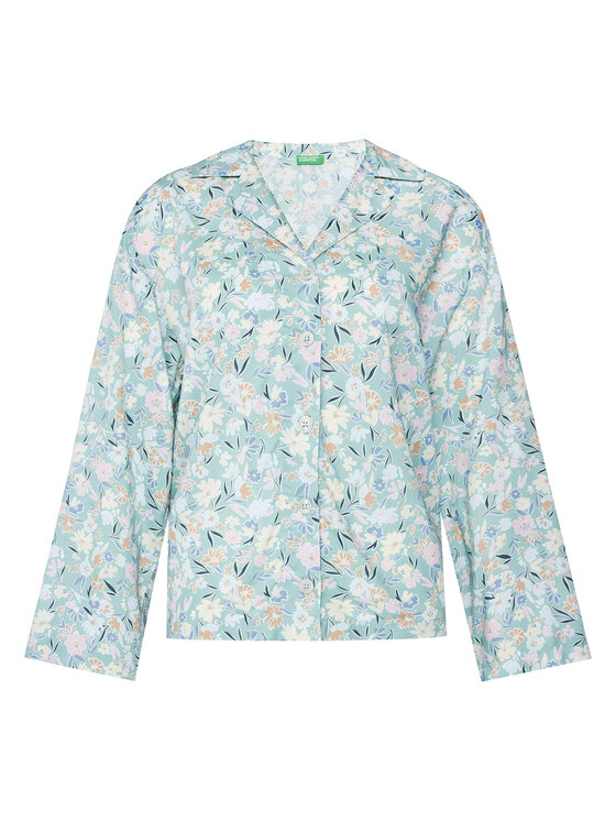 United Colors Of Benetton United Colors Of Benetton Pidžaama 4W313P00U Roheline Relaxed Fit