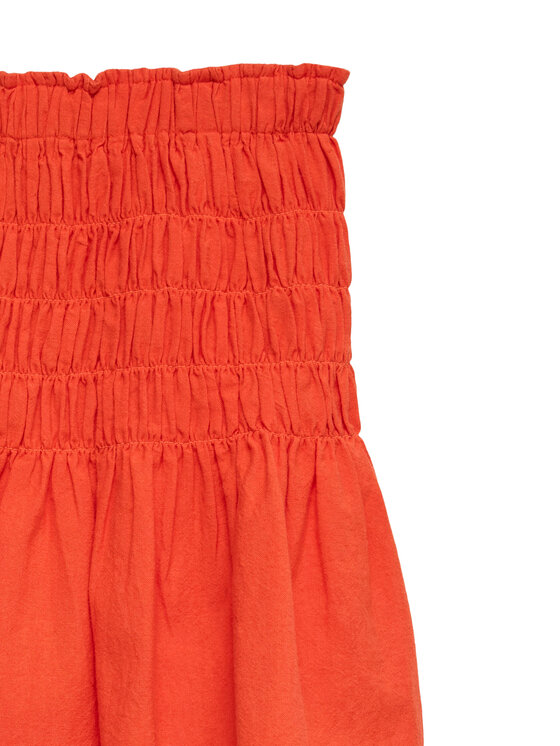 Vero Moda Vero Moda Φούστα mini Sofia 10350924 Πορτοκαλί Regular Fit