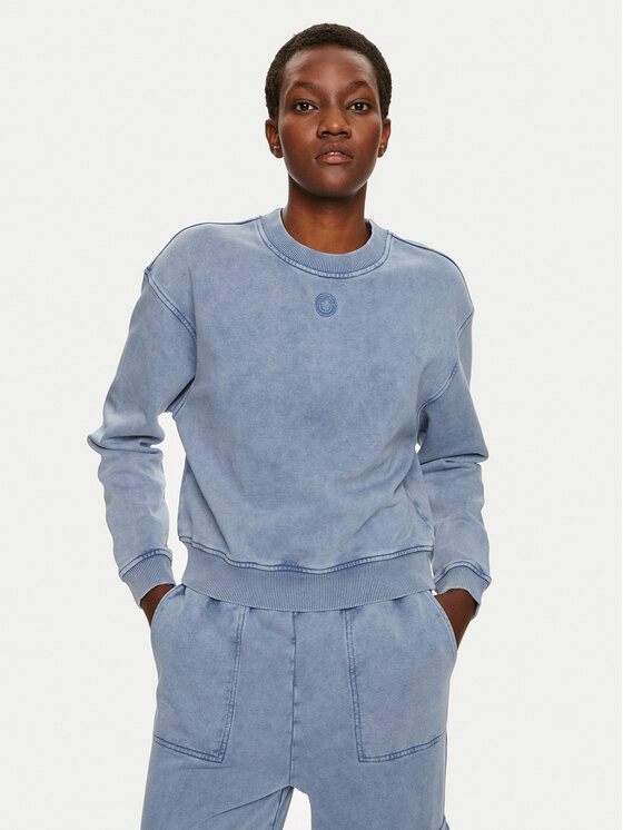 Női Pulóver HUGO, Méret: XL, Kék, Delessa_B 50518104