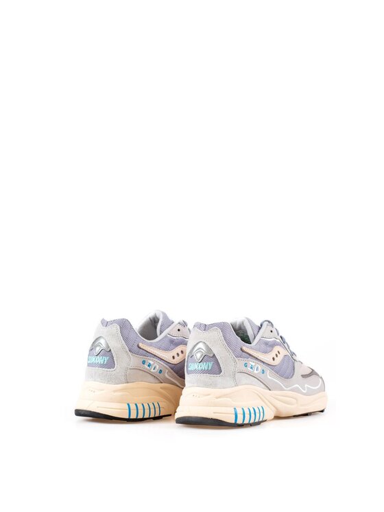 Saucony Saucony Sneakersy 3d-grid-hurricane_s70670-6 Szary