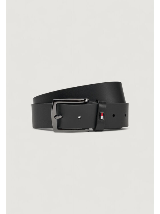 Tommy Hilfiger Tommy Hilfiger Ζώνη Ανδρική DENTON 3.5 EXT Μαύρο