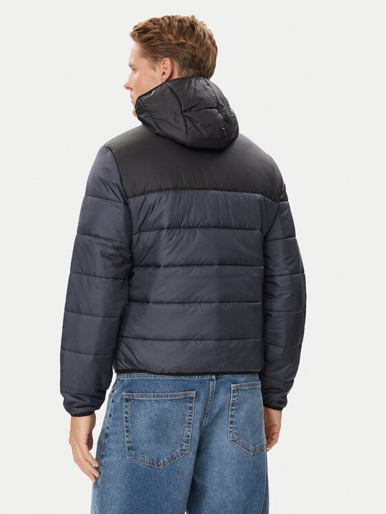 Lacoste Lacoste Μπουφάν μεταβατικό BH6763 Σκούρο γκρι Regular Fit