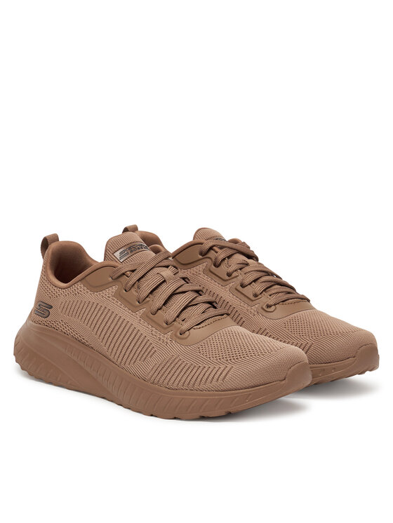 Skechers Skechers Sneakersy Bobs Squad Chaos - Face Off Brązowy