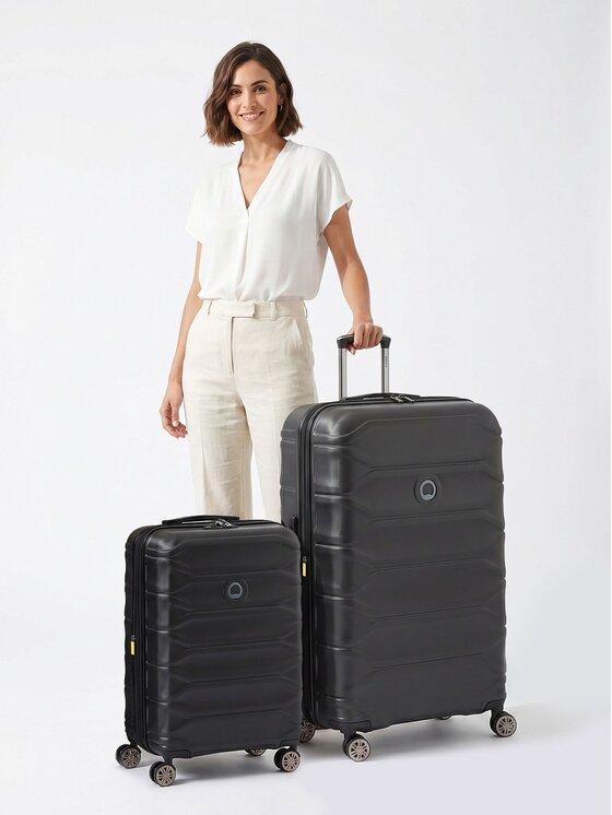 Delsey Paris Delsey Paris Komplet walizek 334078 Czarny