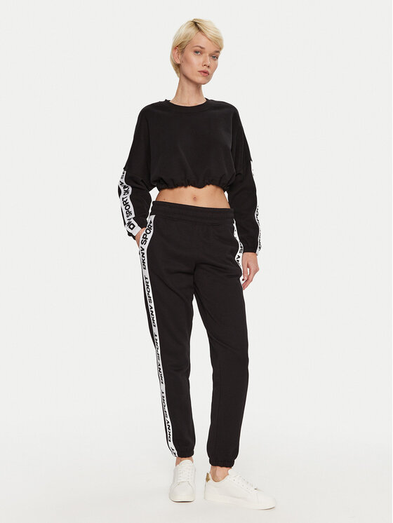 DKNY Sport DKNY Sport Μπλούζα DP4T9939 Μαύρο Regular Fit