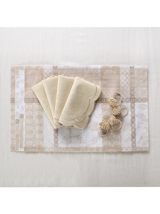 Roseberry Home Roseberry Home Bieżnik Beige Symphony Beżowy