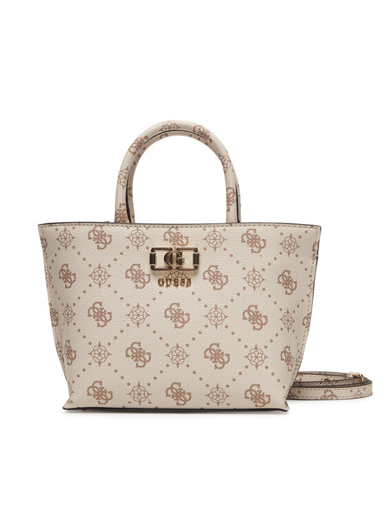 Guess Guess Geantă Emelie Logo Mini HWGP99 28750 Écru
