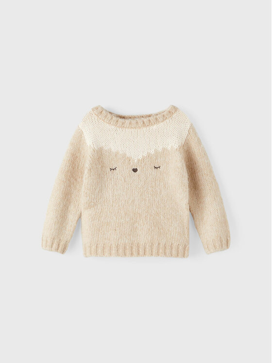 NAME IT NAME IT Sweater 13207086 Bézs Regular Fit
