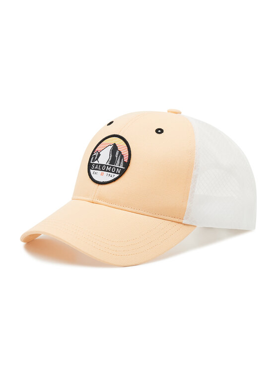 Salomon Salomon Шапка с козирка Trucker Curved Cap C16816 21 G0 Оранжев