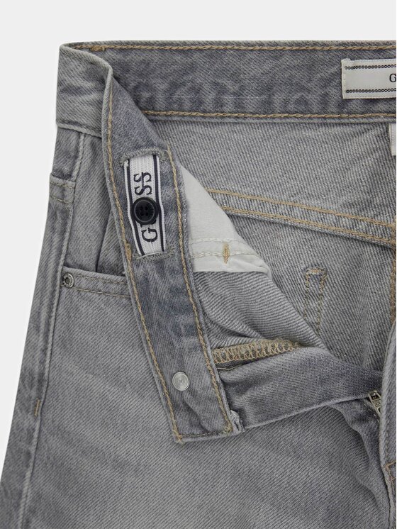 Guess Kids Guess Kids Spodnie materiałowe 181319 Szary Regular Fit