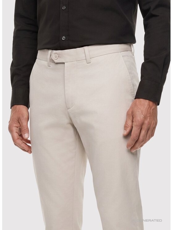 Pako Lorente Pako Lorente Chinosy P26WN-WX-010 Beżowy Slim Fit