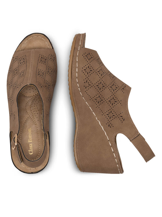 Clara Barson Clara Barson Sandalen WYL05010-31 Braun