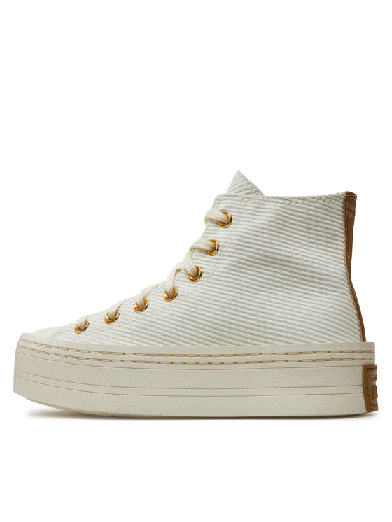 Converse Sneakers Chuck Taylor All Star Modern Lift Platform Corduroy A07204C Beige