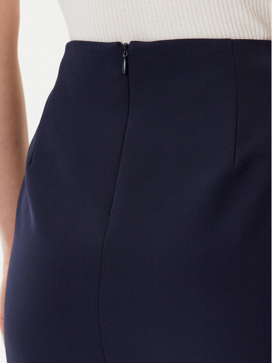 Artigli Artigli Spódnica ołówkowa ACGO000930 Granatowy Regular Fit