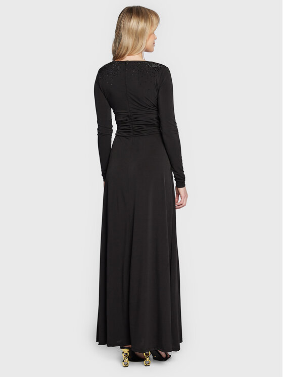 Blugirl Blumarine Blugirl Blumarine Õhtune kleit RA3065 J6634 Must Slim Fit