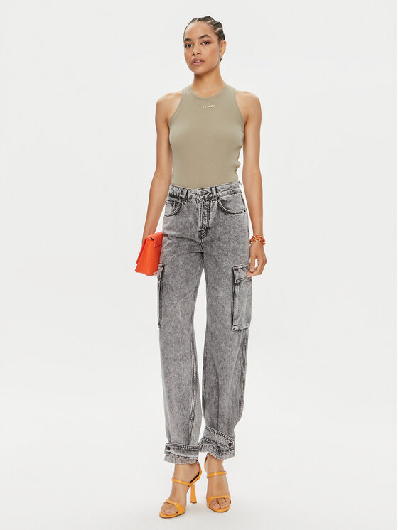 PINKO Pinko Τοπ Distinto 100822 A15E Πράσινο Slim Fit