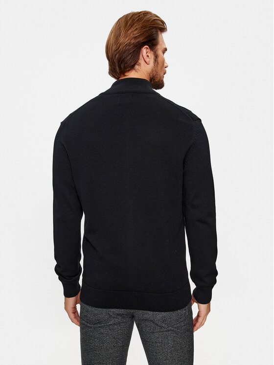 Gant Gant Ζακέτα Casual Cotton Zip 8030164 Μαύρο Regular Fit
