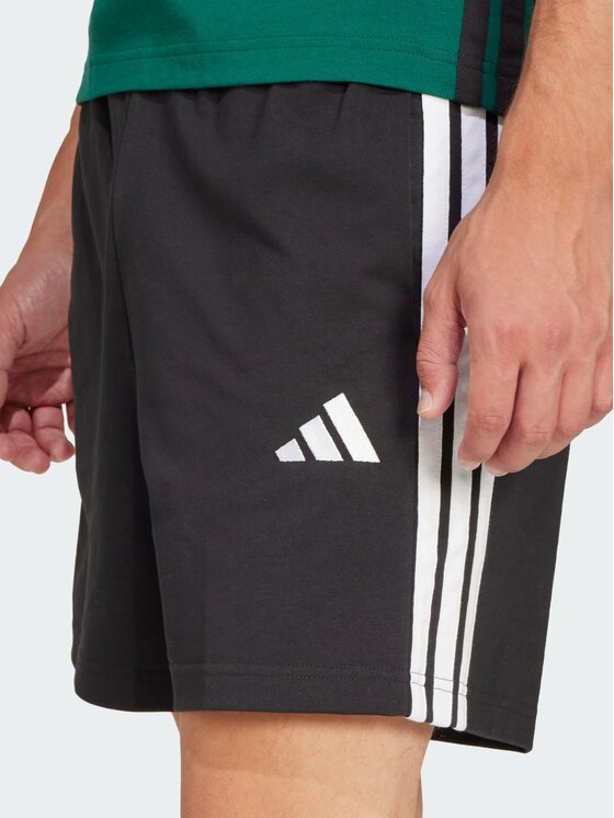 adidas adidas Szorty sportowe Essentials 3-Stripes JD1891 Czarny Regular Fit
