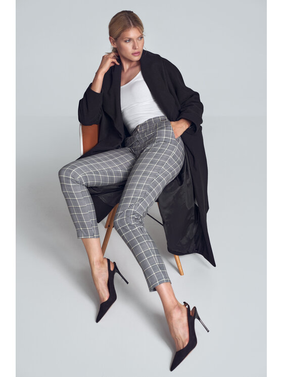 FIGL FIGLFIGL Pantaloni da donna M712 Multicolore Regular Fit