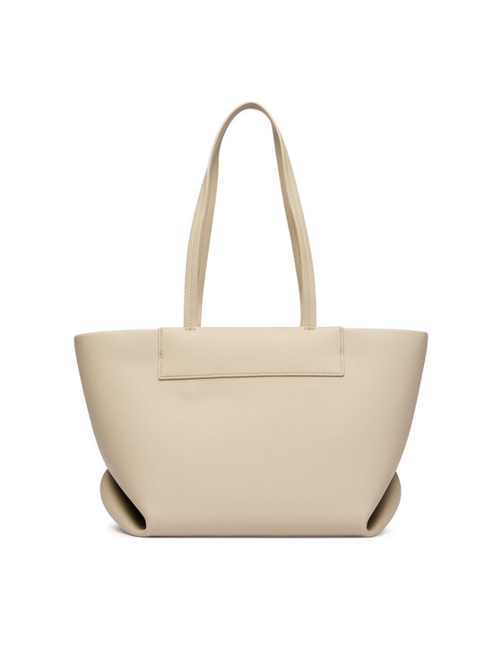 Torebka shopper, ujęcie z tyłu, widoczne uchwyty.