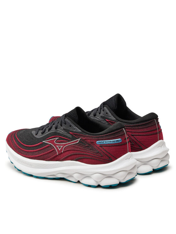 Mizuno Mizuno Skriešanas apavi Wave Skyrise 5 J1GC2409 Zaļš