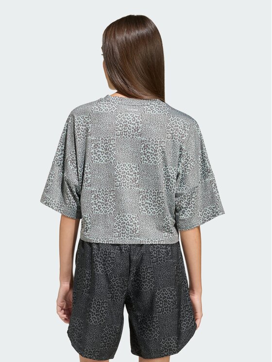 adidas adidas T-Shirt 158916 Zielony Loose Fit