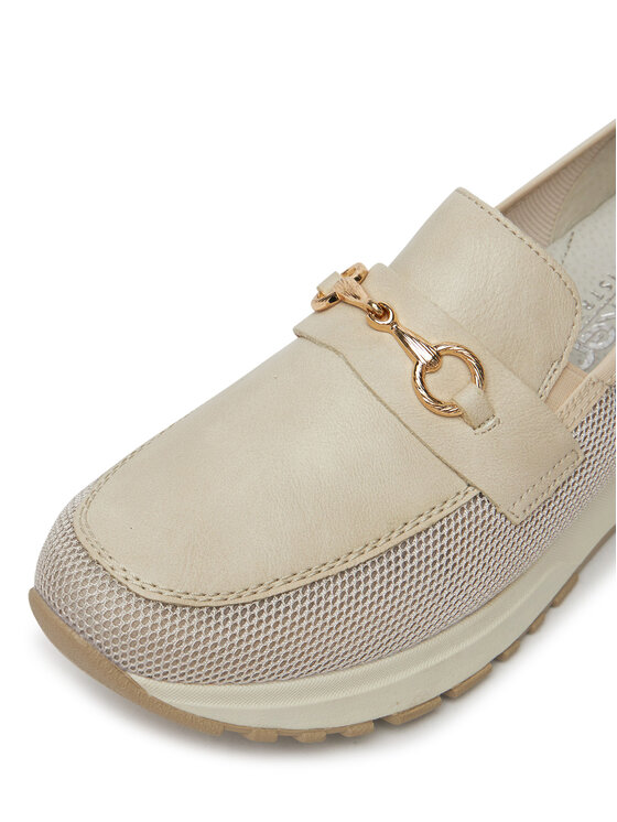 Rieker Rieker Halbschuhe N7455-60 Beige