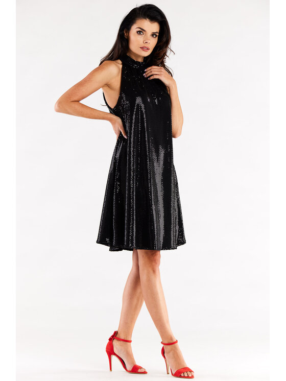 Awama Awama Abito da sera A563 Nero Basic Fit