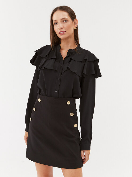 Marella Marella Blusa Zaino 2331161838200 Nero Regular Fit