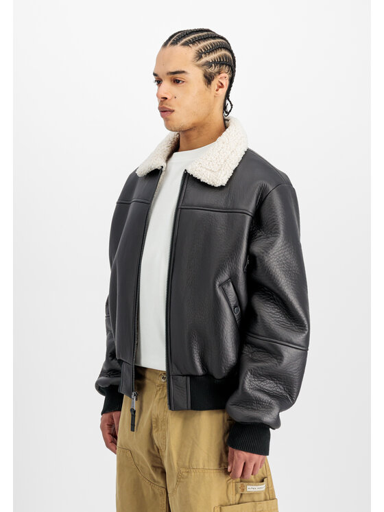 Alpha Industries Alpha Industries Kurtka bomber B-15 MOD Winter Jacket Czarny Core Fit