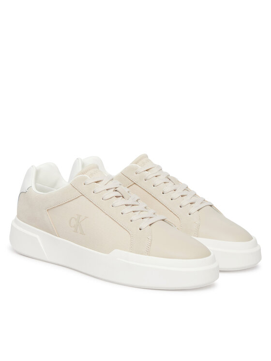 Calvin Klein Calvin Klein Sneakers Chunky Cupsole Laceup Cv Mix HM0HM02238 Bej