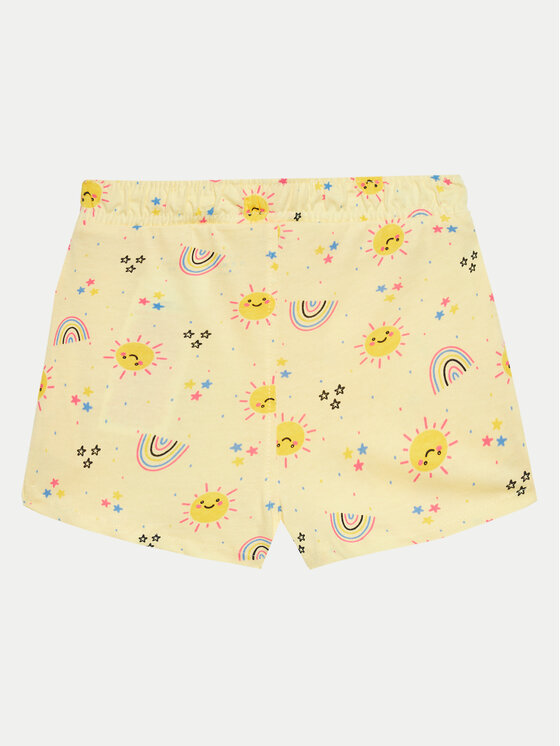 NAME IT NAME IT Шорти з тканини Vigga 13215112 Жовтий Regular Fit