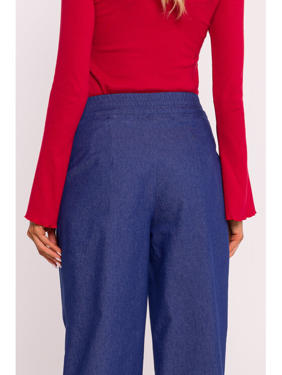 Made of Emotion Made of Emotion Pantaloni da donna M799 Blu Active Fit